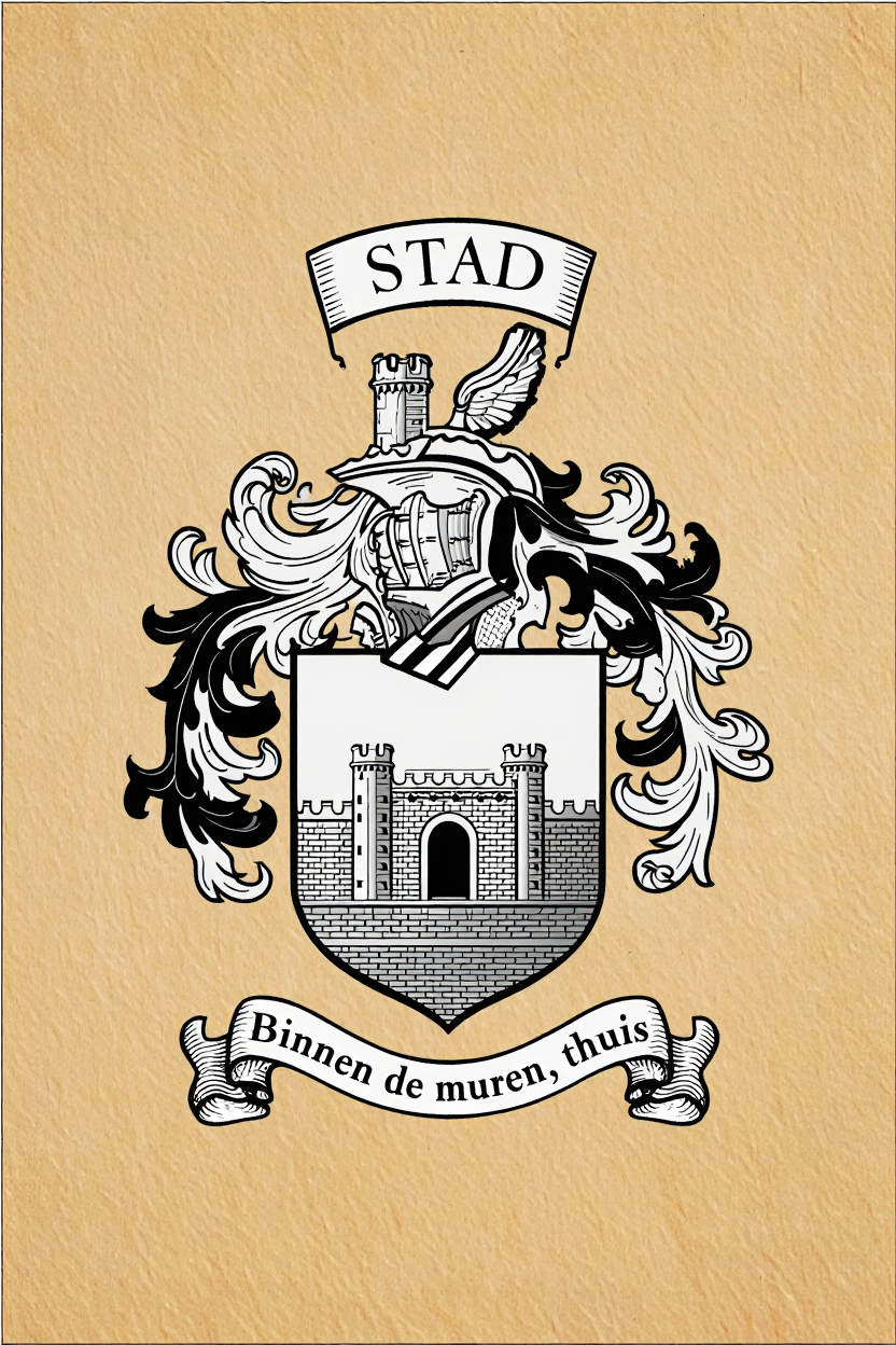 Familiewapen van de achternaam STAD (vergrendeld)