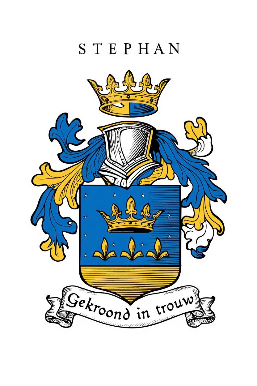 Familiewapen van de achternaam STEPHAN