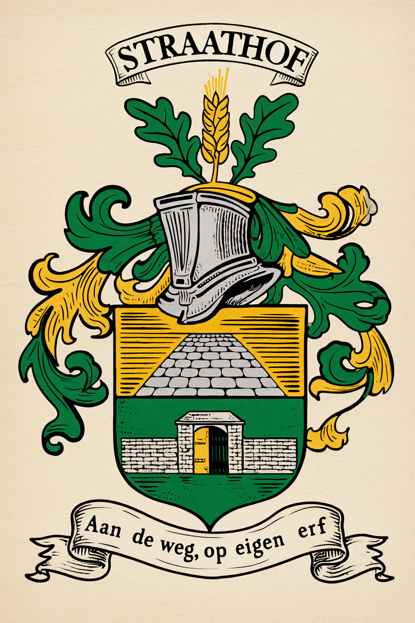 Familiewapen van de achternaam STRAATHOF