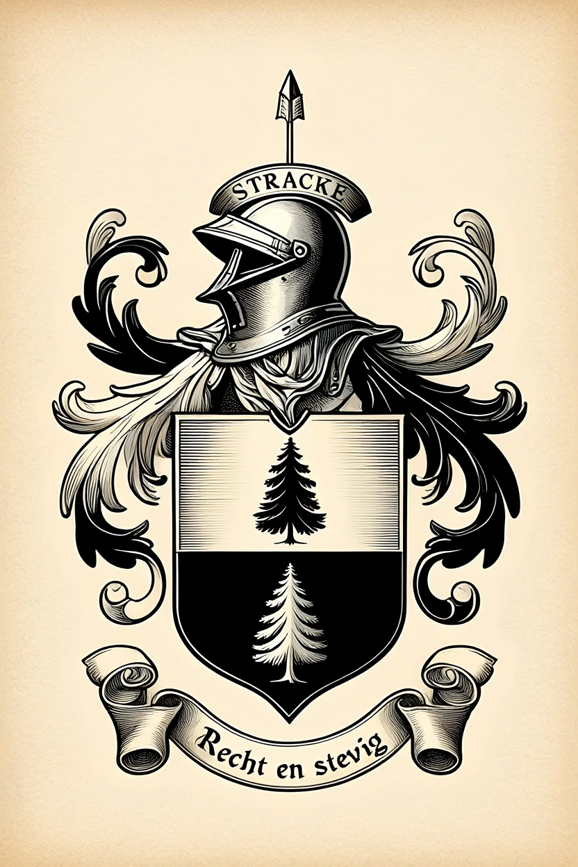 Familiewapen van de achternaam STRACKE