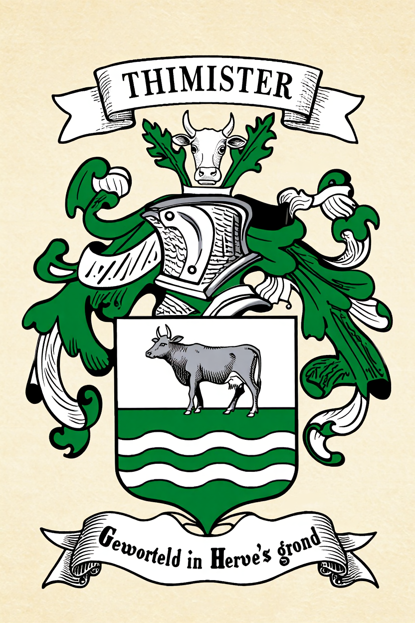 Familiewapen van de achternaam THIMISTER