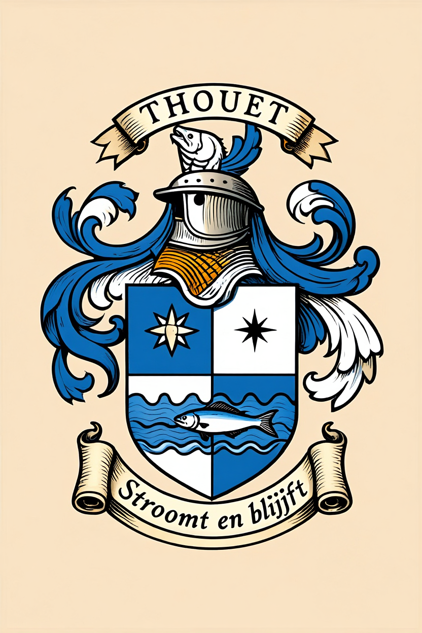 Familiewapen van de achternaam THOUET