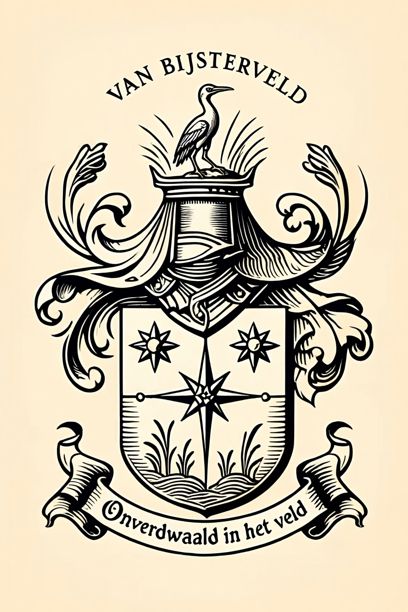 Familiewapen van de achternaam VAN BIJSTERVELD