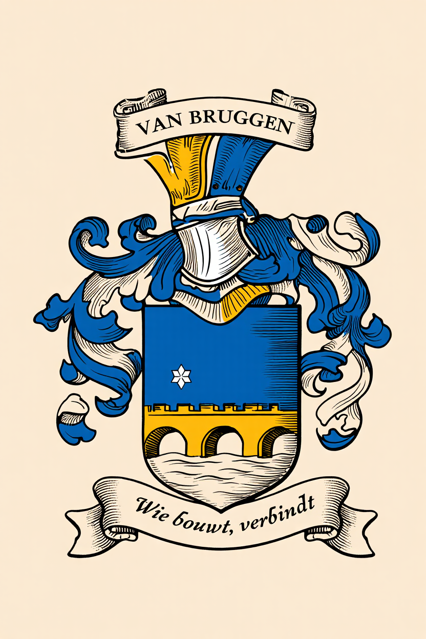 Familiewapen van de achternaam VAN BRUGGEN