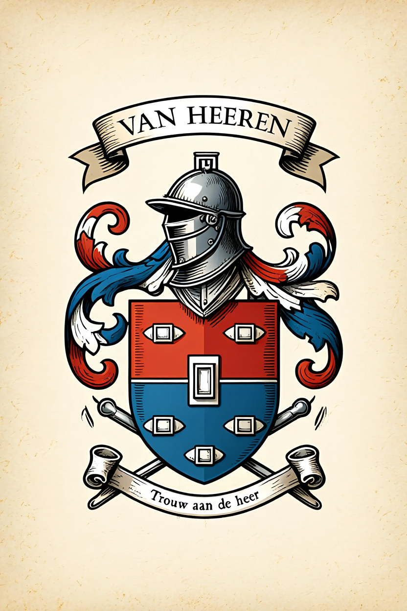 Familiewapen van de achternaam VAN HEEREN