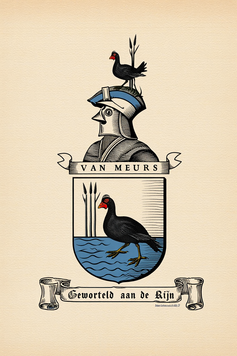 Familiewapen van de achternaam VAN MEURS