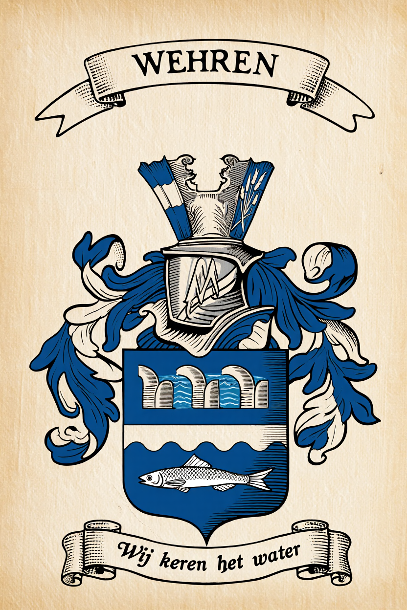 Familiewapen van de achternaam WEHREN