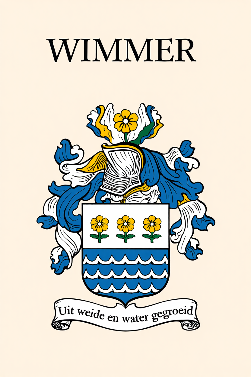 Familiewapen van de achternaam WIMMER